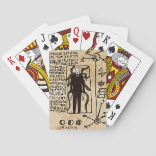 The Pages of the Necronomicon Playing Cards