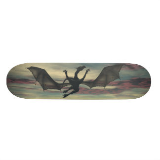 The Painted Skies Skateboard