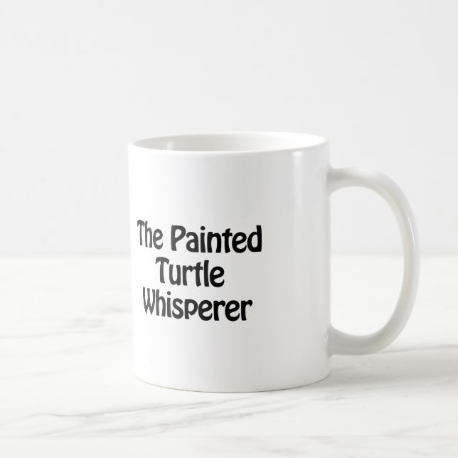 the painted turtle whisperer coffee mug (Right)