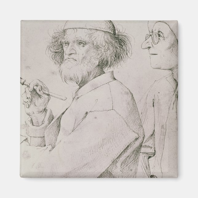 The Painter and the Art Lover Magnet (Front)