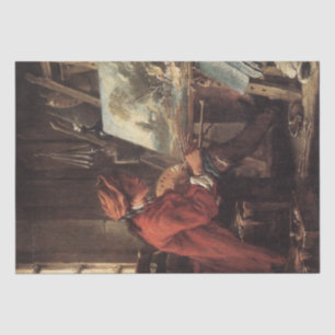 The Painter in His Studio (by François Boucher) Tissue Paper