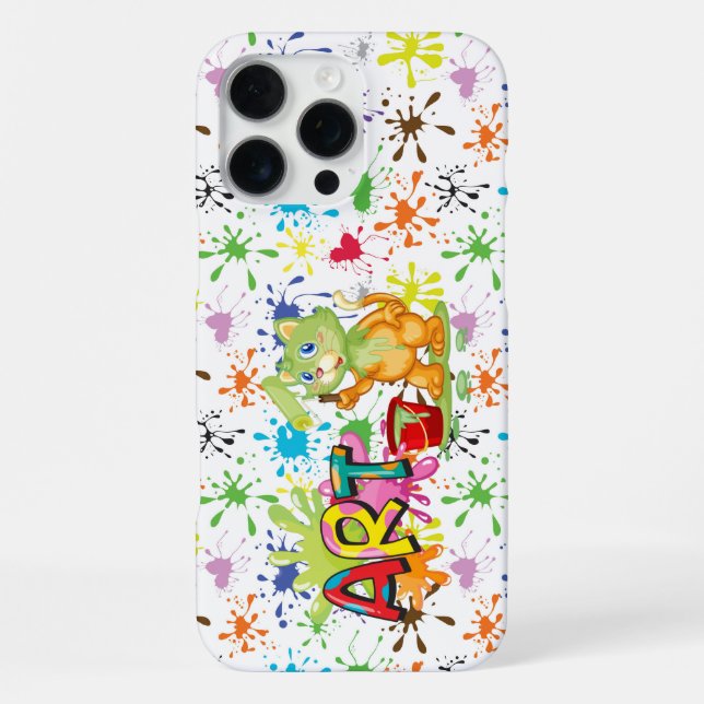 The Painter iPhone Case (Back)