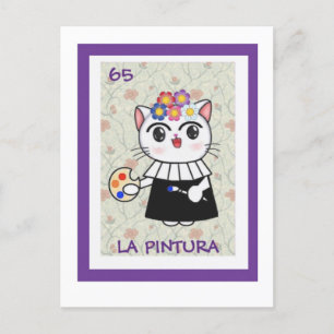 The Painter, La Pintura, Postcard