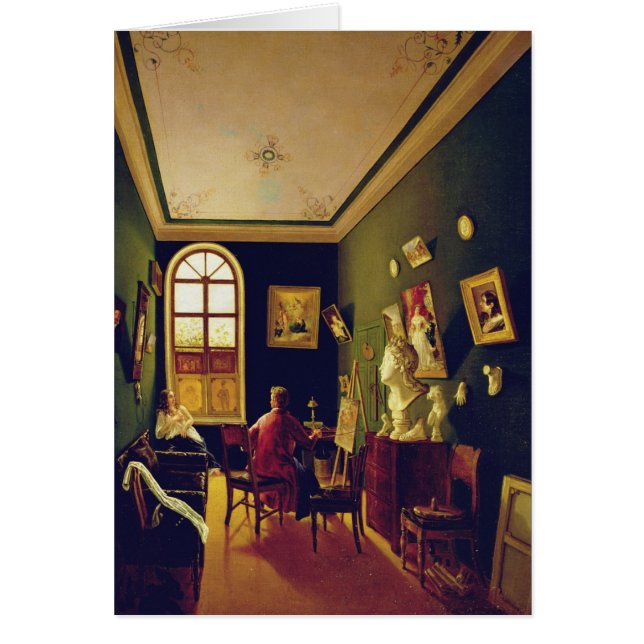 The Painter's Studio, 1843 (Front)