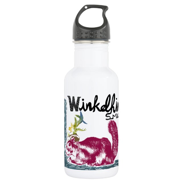 The Painting Squirrel,Winkelhimer Smith 532 Ml Water Bottle (Front)
