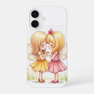 The pair of love fairy iPhone 16 Cases