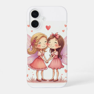 The pair of love fairy iPhone 16 Cases