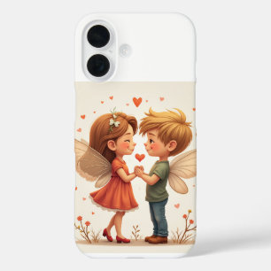 The pair of love fairy iPhone 16 Cases