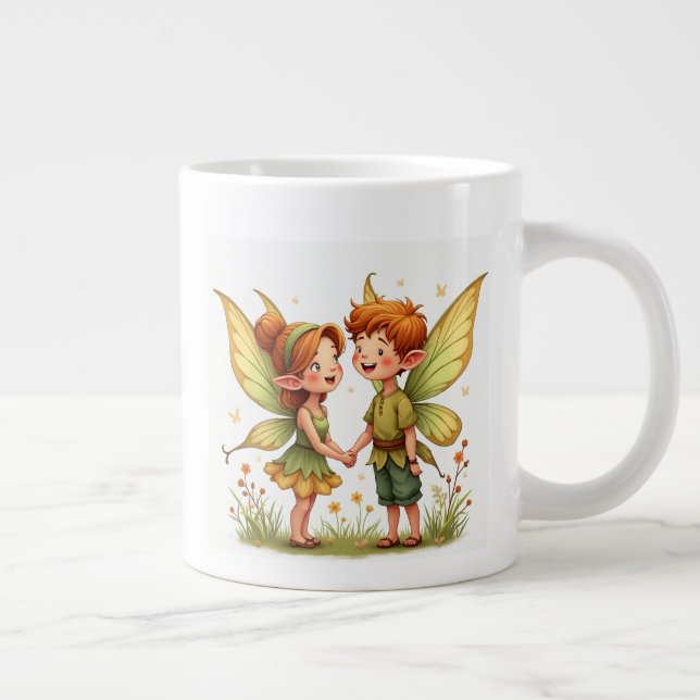 The pair of love fairy Mugs (Right)