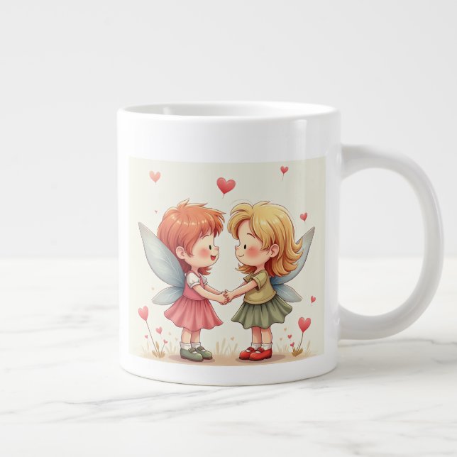 The pair of love fairy Mugs (Right)