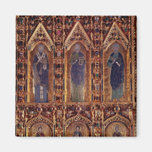 The Pala d'Oro, detail depicting three apostles Magnet