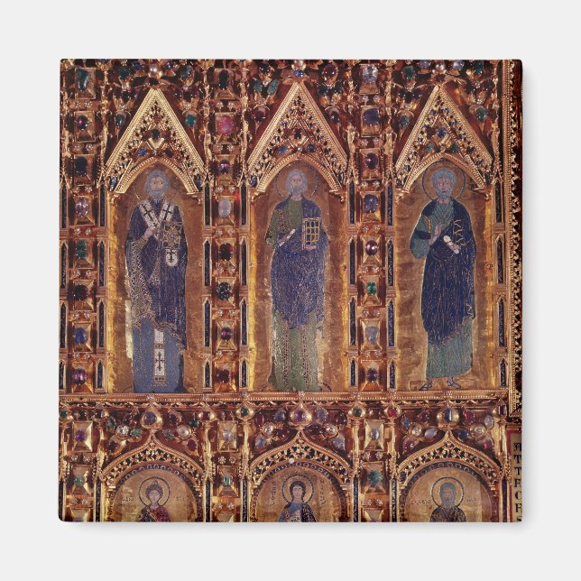 The Pala d'Oro, detail depicting three apostles Magnet (Front)