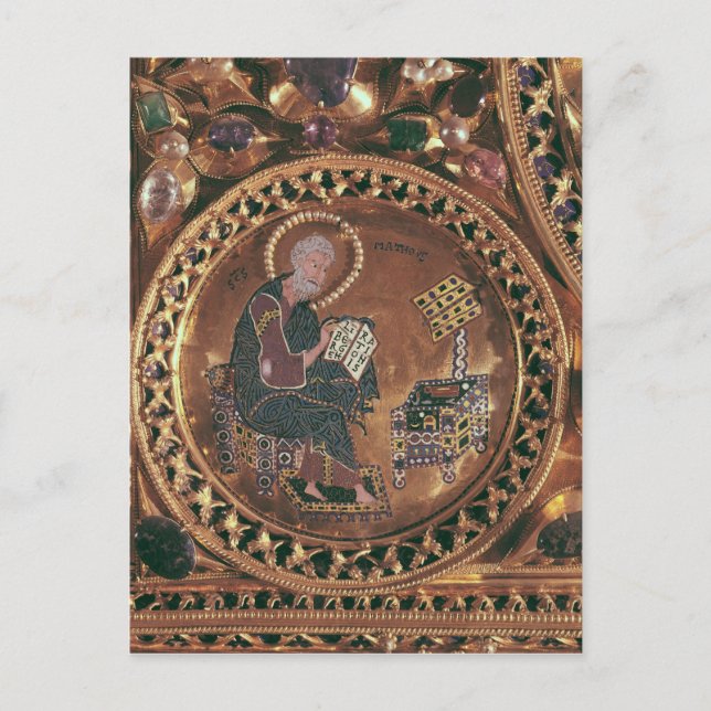 The Pala d'Oro, detail of St. Matthew Postcard (Front)