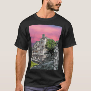 The Palace Edzna Ruins in Campeche Mexico by Kuets T-Shirt