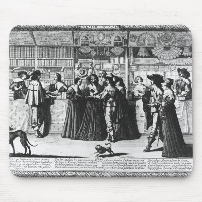 The Palace Gallery, engraved by Le Blonde Mouse Pad (Front)