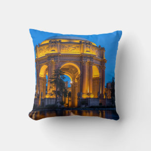 The Palace Of Fine Arts At Dawn Cushion