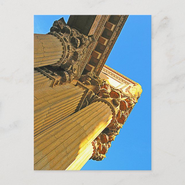 THE PALACE OF FINE ARTS POSTCARD (Front)