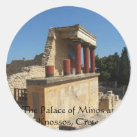 The Palace of Minos at Knossos, Crete, GREECE