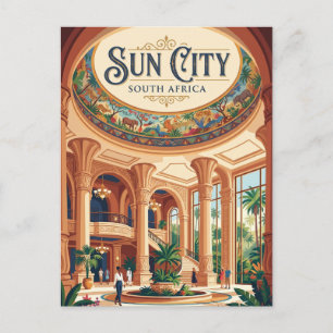 The Palace of the Lost City South Africa Postcard