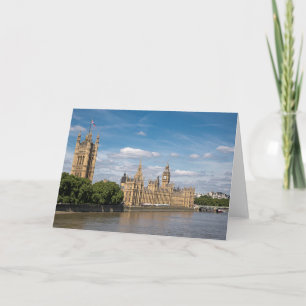 The Palace of Westminster Blank Greeting Card