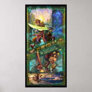 the paladin - 15x30" poster