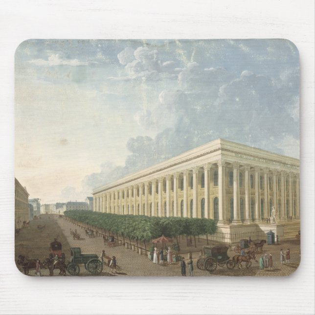 The Palais de la Bourse Mouse Pad (Front)