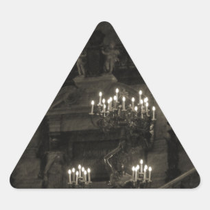 The Palais Garnier Paris France Triangle Sticker