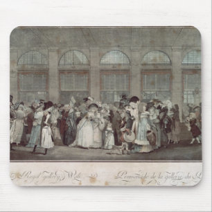 The Palais Royal Gallery's Walk, 1787 Mouse Pad