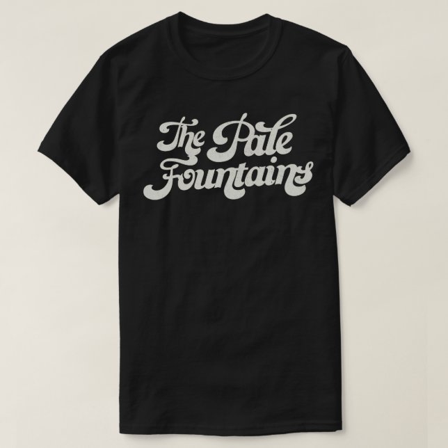 The Pale Fountains T-Shirt (Design Front)