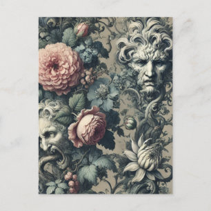 The Pale Purge – Gothic Victorian Holiday Postcard