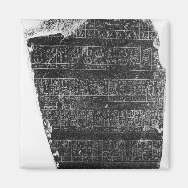 The Palermo stone Magnet (Front)