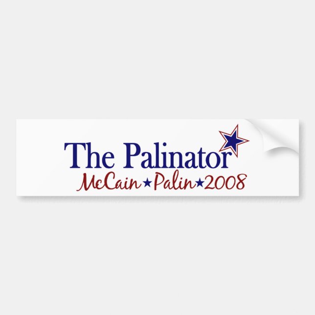 The Palinator (McCain Palin 2008) Bumper Sticker (Front)