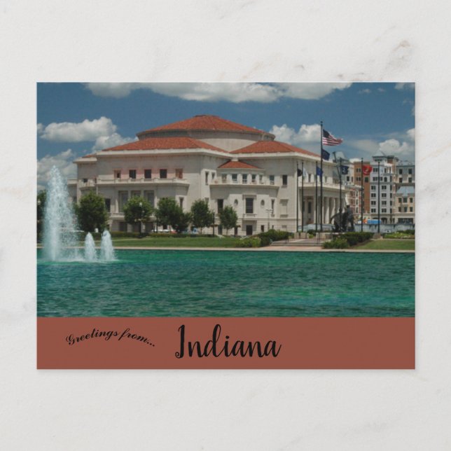 The Palladium Carmel Indiana Postcard (Front)