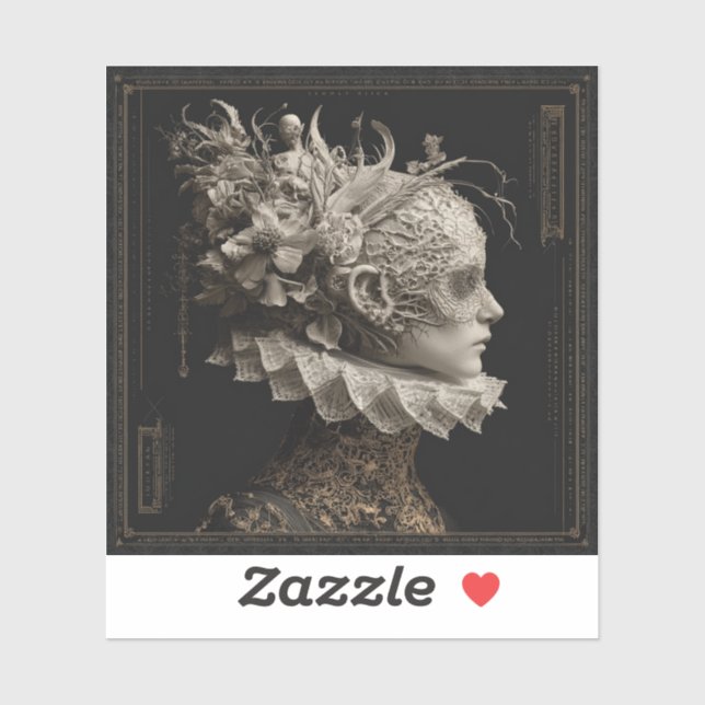 The Pallid Sovereign — Gothic Fine Art (Sheet)