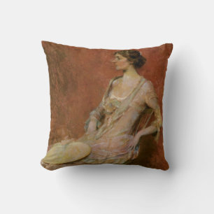 The Palm Leaf Fan Cushion