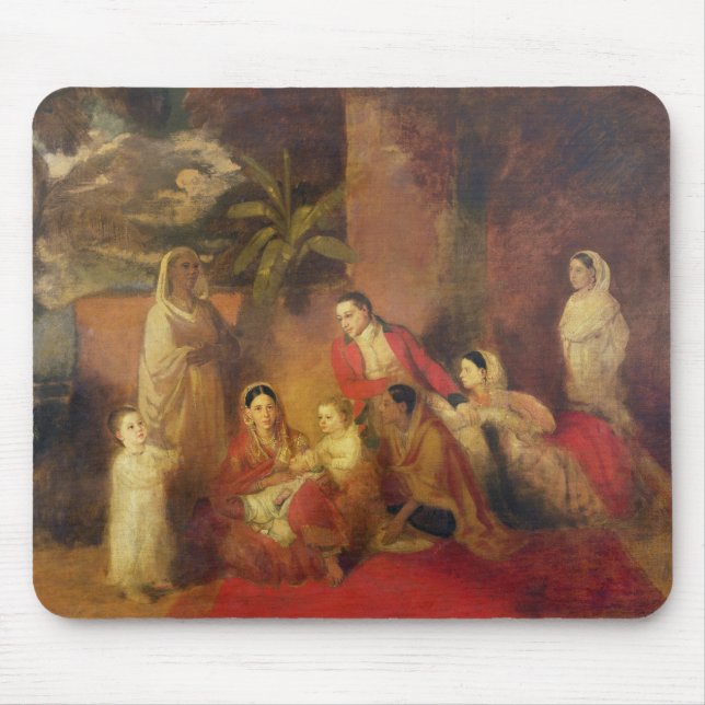 The Palmer Family, 1785 Mouse Pad (Front)