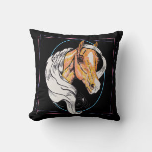 The Palomino (black) Cushion