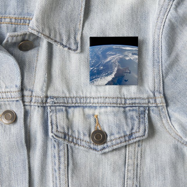 The Panama Canal. 15 Cm Square Badge (In Situ)
