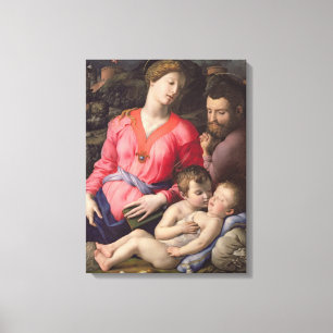 The Panciatichi Holy Family, c.1530-32 (oil on pan Canvas Print