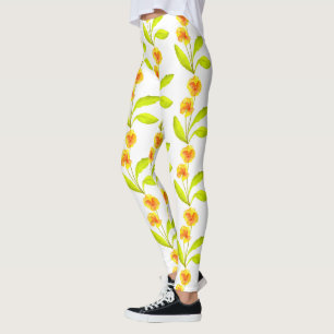 'The Pansy Party' on Leggings (III)