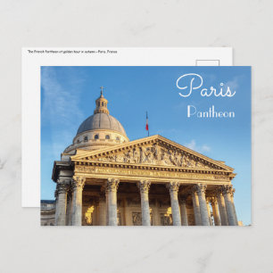 The Pantheon in Paris, France Postcard