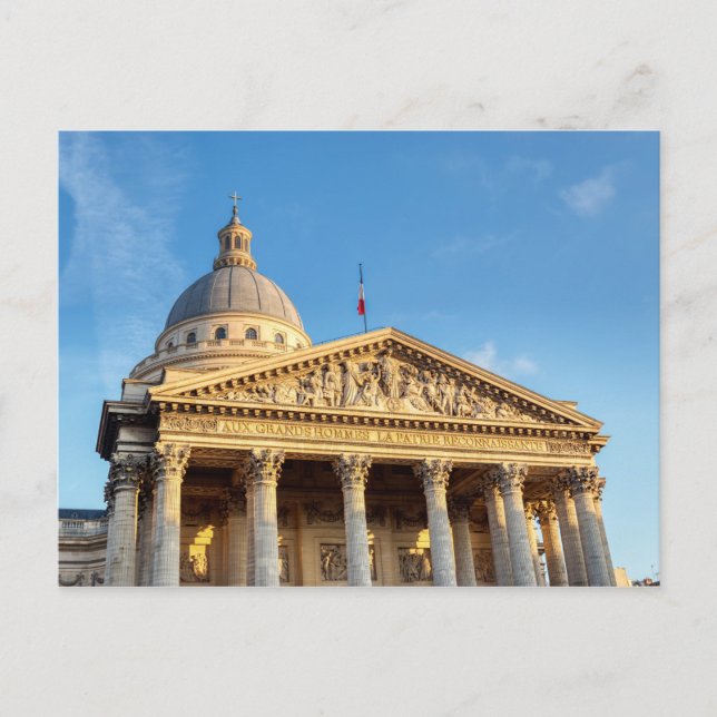 The Pantheon in Paris, France Postcard (Front)