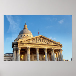 The Pantheon in Paris, France Poster