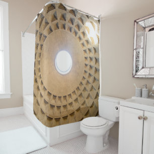The Pantheon in Rome #3 #travel #wall #art Shower Curtain