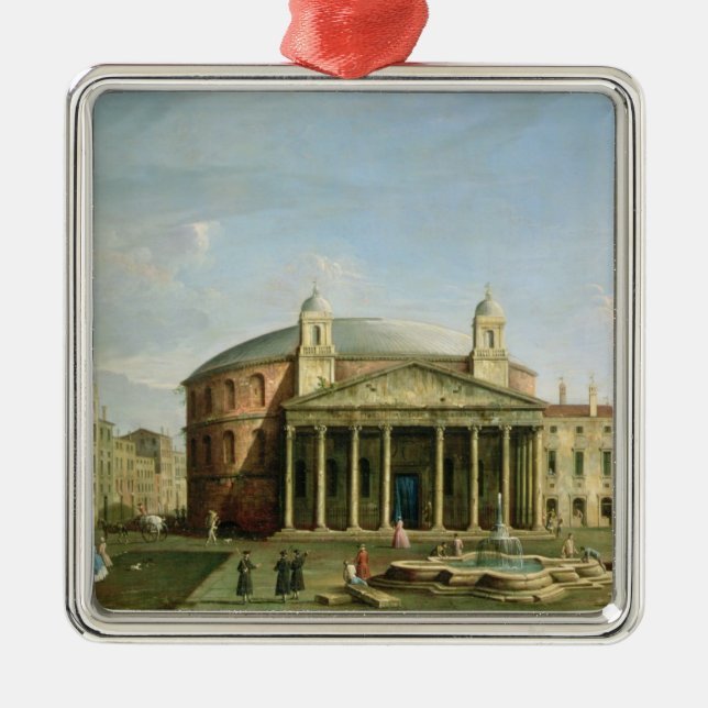 The Pantheon in Rome Metal Tree Decoration (Front)