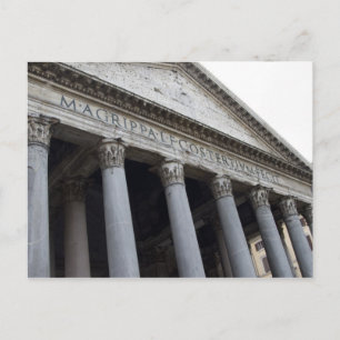 The Pantheon, Italy Postcard