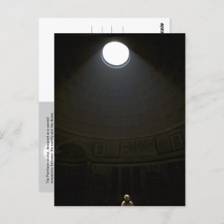 The Pantheon Oculus, Rome, Italy - Postcard