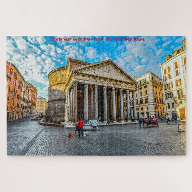 The Pantheon  Rome Italy Jigsaw Puzzle (Horizontal)