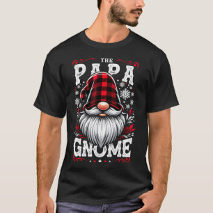 The Papa Gnome Matching Family Christmas Pajama  T-Shirt