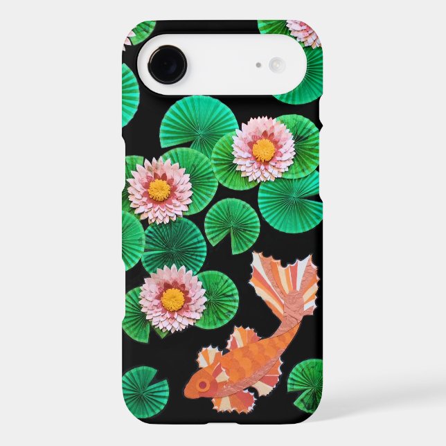 The Paper Koi Pond Case-Mate iPhone Case (Back)